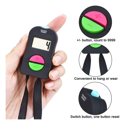 Contador Manual Electrónico Digital Hand Tally Golf Counter