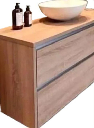 Mueble Para Bacha De Baño De Madera A Medida