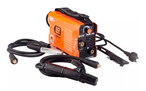 Soldadora Inverter Lusqtoff Iron + Amoladora Black + Decker