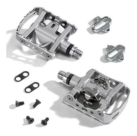 Pedales Shimano Mtb Pd M324 Mixtos Con Calas