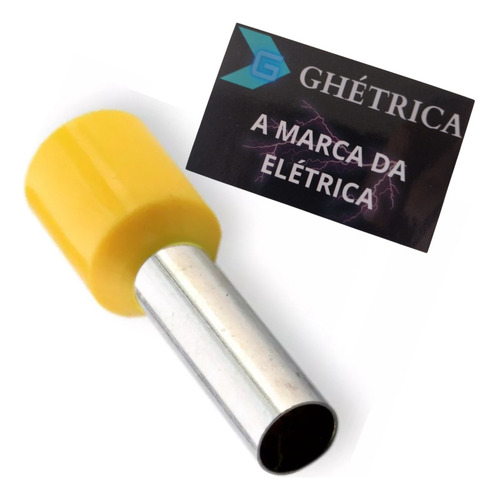 Terminal Ilhos Tubular 6mm² Com 100 Peças