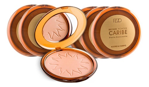 Polvo Bronceante Petrizzio Bronze Caribe Tan Pack 6