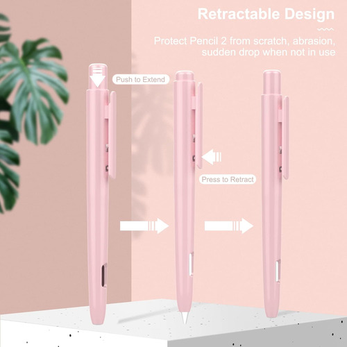 Case De Soporte Moko Compatible Con Apple Pencil 2nd Generat