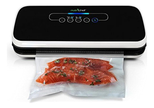 Nutrichef Pkvs Vacuum_sealer_machine, 12  , Negro