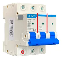 Comprar Breaker Eléctrico De Riel 3x50 Amp Breaker De Luz Chint