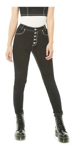 Jeans Forever 21 Skinny Tiro Alto Usa Varios Modelos 24-31