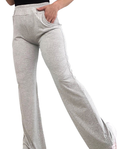 Pantalon Palazzo Mujer De Morley Liviano Amplio Elastizado