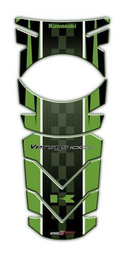 Protector Tanque Kawasaki Versys 1000 2018+ #04 Mk Motos