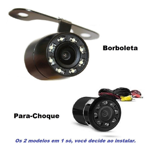 Camera Led Ré Parachoque Mmc L200 Triton