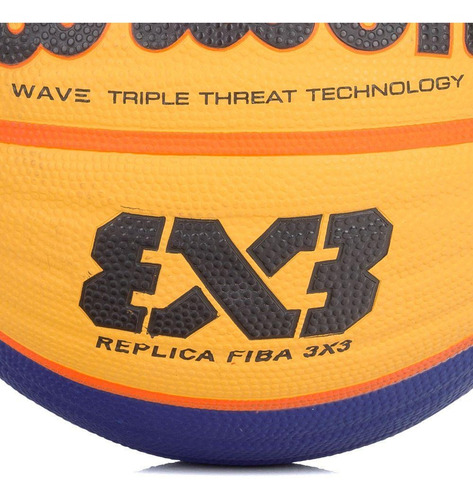 Balón de baloncesto Wilson Replica Fiba 3x3 Blue E Am