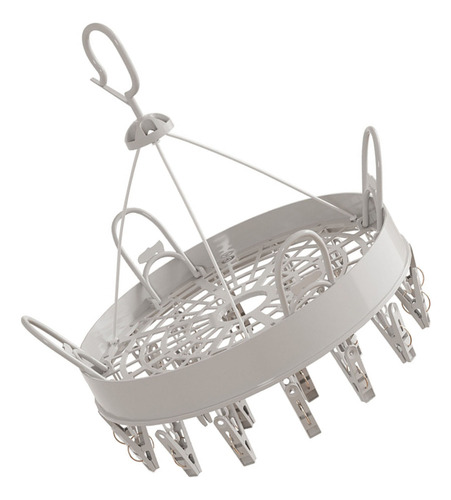 Tendedero Plegable Con Clip Multifuncional