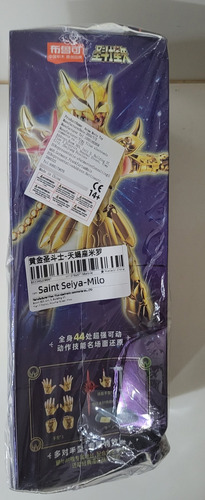 Cavaleiros Do Zodiaco Milo De Escorpião Model Kit Blokees