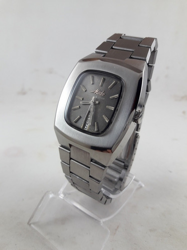 Relógio Mido Automático Vintage Estilo Bracelete Aço