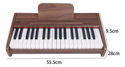 Teclado De Piano Para Niños Juguete Musical 37 Teclas A