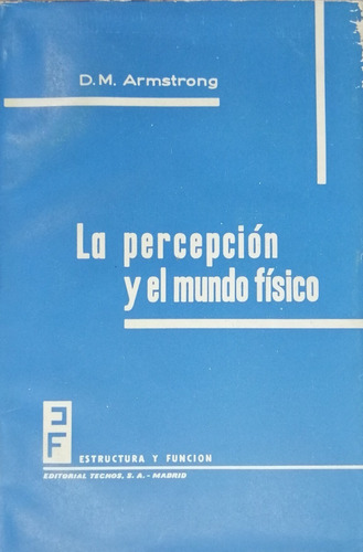 La Percepcion Del Mundo Fisico D.m. Armstrong   #dc