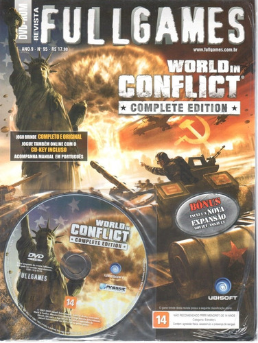 World In Conflict Pc Original Midia Física Fullgames 95