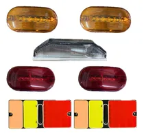 Comprar Faros Led Traseros + Luz De Patente + Faros Lateral Trailer