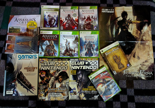 Bundle7juegos Xbox360 Assassins Creed/prince Of Persia Y De+ (Usado)