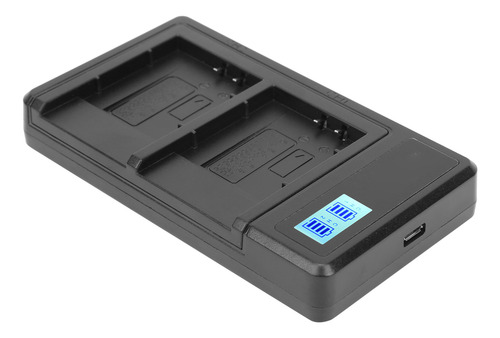 Batería De Cámara, Pantalla Lcd, Doble Ranura, Carga