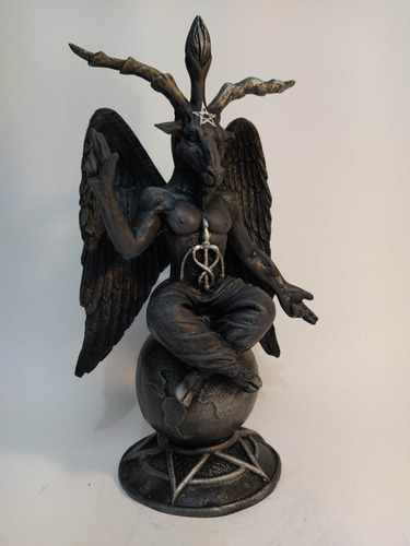 Baphomet Estatua Em Resina 26 Cm