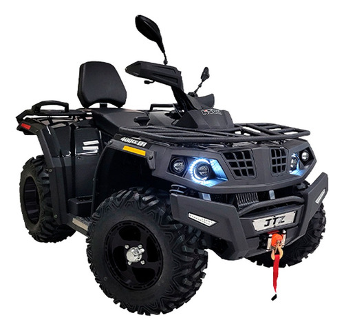 Quadriciclo Hisun Tactic 400i Preto 4x4 Injeção Eletrônica
