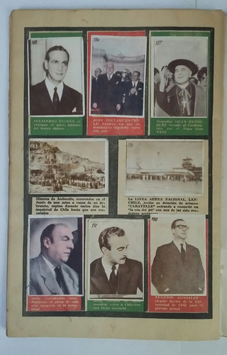 Gran Album Concurso Elecciones Presidenciales Año 1964 (Usado)