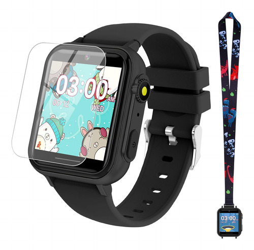 Reloj Inteligente Para Niños 4-12 Años Con Juegos Y Aprendiz