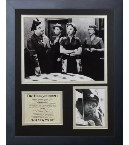  The Honeymooners Framed Photo Collage, 11 X 14-inch, (...