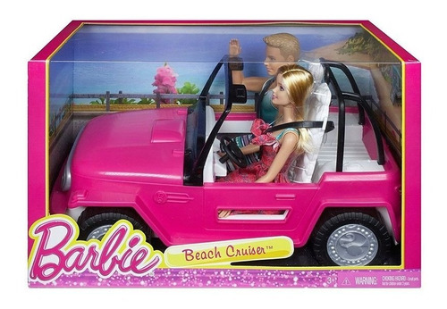 Auto Playa Barbie Con Ken Incluido - Envio Gratis