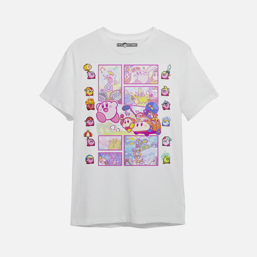 Kirby - Kirby Collage - Polera Videojuego
