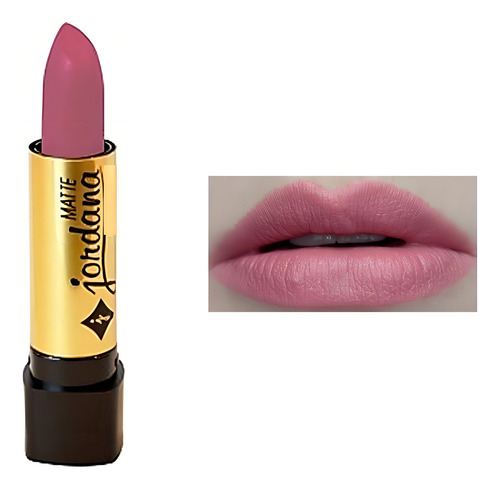 Labial Mate Alta Pigmentación Jordana Diferentes Tonos Color 48 pink passion