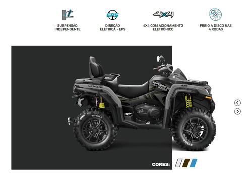 Quadriciclo Cfmoto 1000 Ñ Honda Foutrax Polaris Canam Segway