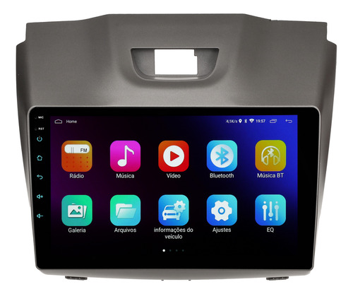 Central Multimidia S10 Lt Ltz 12/15 Android 13 2gb 64gb 9p