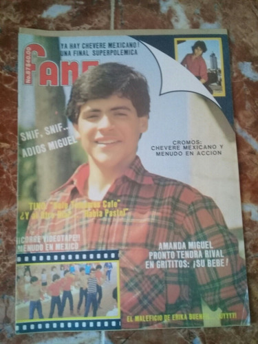 Revista Fans #87 Menudo 