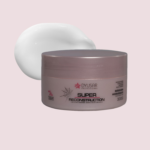 Kit Cabelo Shampoo 300ml E Máscara 1 Kg E Reconstrução 300g
