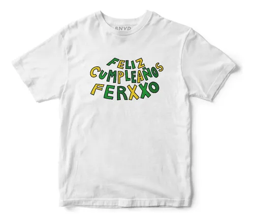 Playera feliz cumpleaños sales