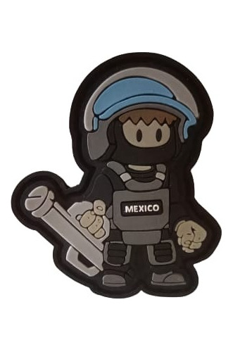 Insignia De Pvc Tactico Varios Diseños Coleccion Mexico #4