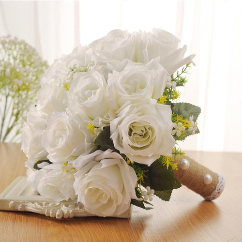 M Bouquet De De Para Flores Artificiais De Mão Com Para