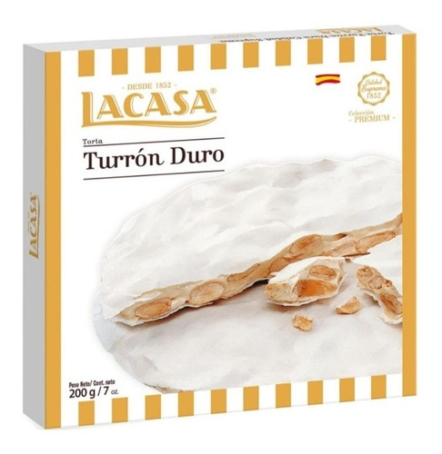 Torta Imperial De Almendras Lacasa Colección Premium X 200 G