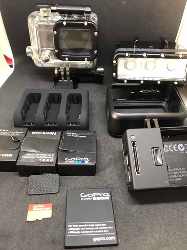Cameras Gopro Kit Completo Acompanha Com Mala Organizadora..