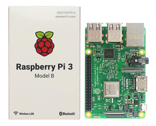 Placa Raspberry Pi 3b Model B Quadcore 1.2ghz Wifi Bluetooth