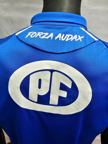 Imagen 10 de 10 de Camiseta Audax Italiano 2023 Macron Tercera Azul Original