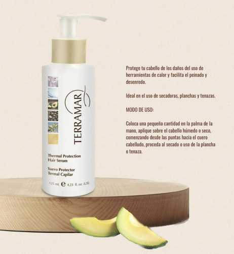 Set Capilar Terramar Mascarilla + Protector + Spray Bifásico