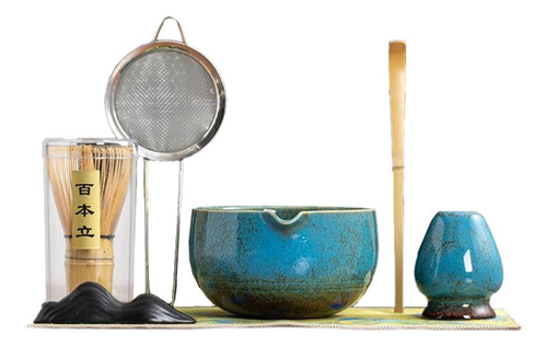 7 Piezas Matcha Wathisk Set Accessors Utensils De Té Tea
