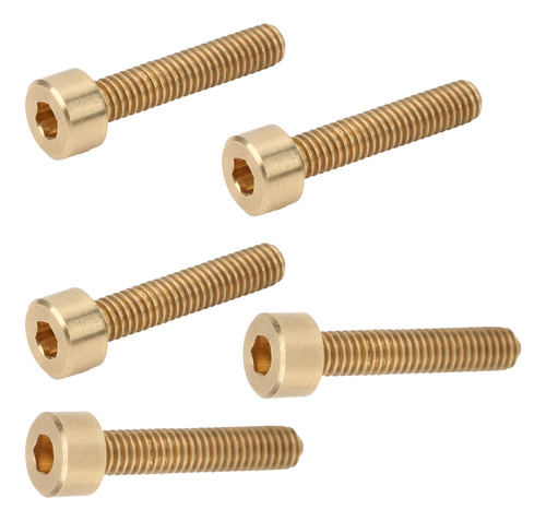 Tornillo De Cobre Con Casquillo Hexagonal De 50 Unidades De
