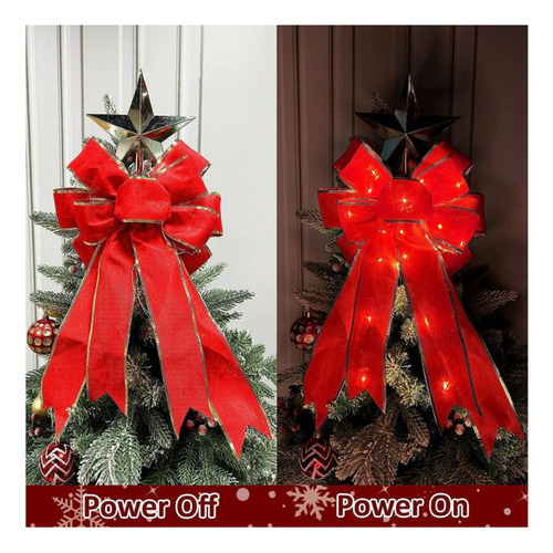 Adorno Para El Árbol Navidad Decoración Con Lazo Para Colgar