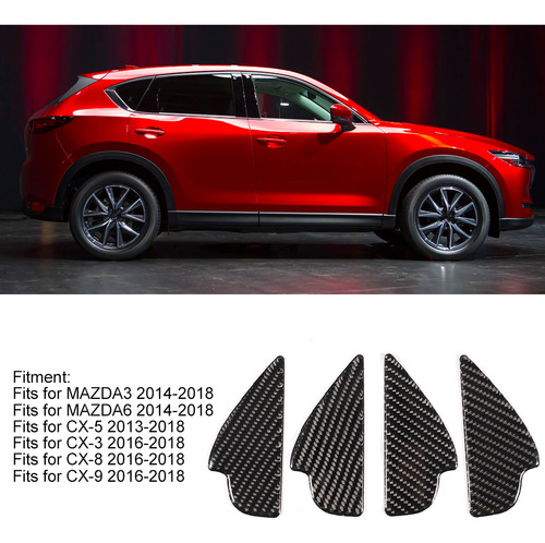 Cuenco De Puerta De Fibra De Carbono Para Mazda Cx-5