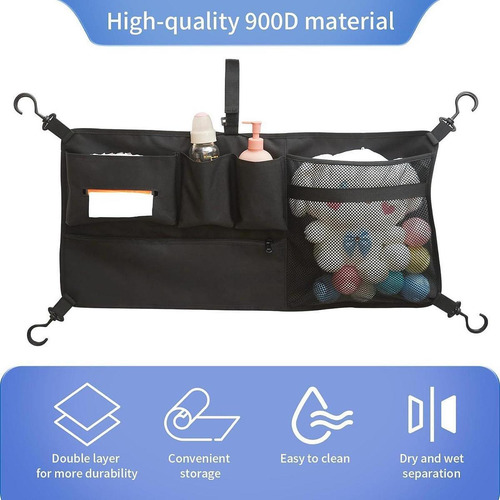 Bolsa De Almacenamiento Lateral Para Vagones, Accesorios