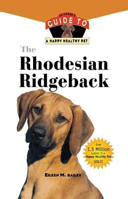 Libro The Rhodesian Ridgeback - Eileen M Bailey