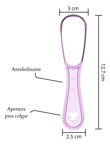 Limpia Lengua Infancias Higiene Bucal Niño Niña Rosa Claro